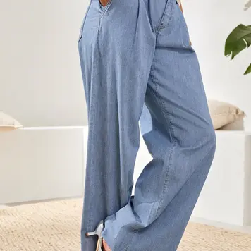 Tribal Tribal Audrey Pleated Wide Trouser 6121O