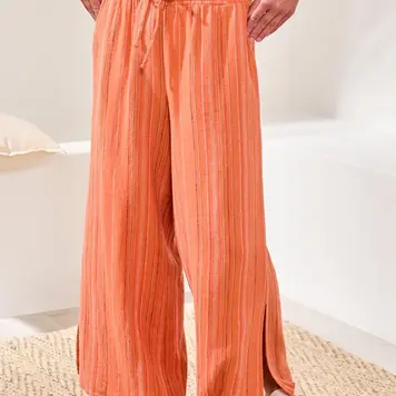 Tribal Tribal Wear 2 Ways Wide Leg Pant 6092O