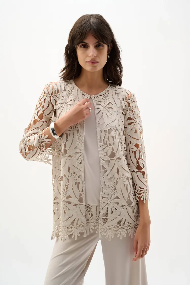 Joseph Ribkoff Joseph Ribkoff Guipure Lace Straight Cover-Up 262096