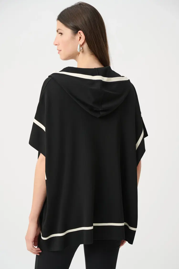 Joseph Ribkoff Joseph Ribkoff Dry Viscose Hooded Boxy Jacket 263639