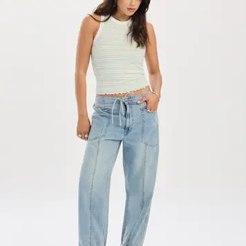 Daze Daze Villa Drawstring Barrel Leg D00016040LD