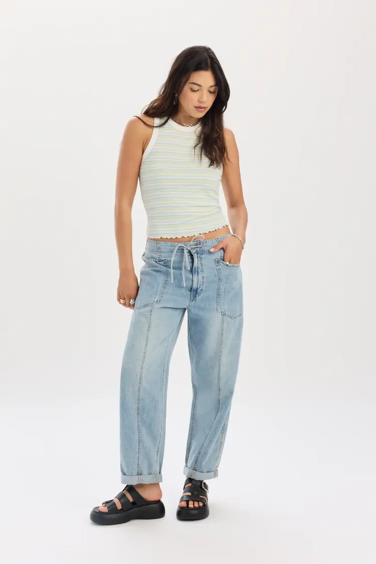 Daze Daze Villa Drawstring Barrel Leg D00016040LD