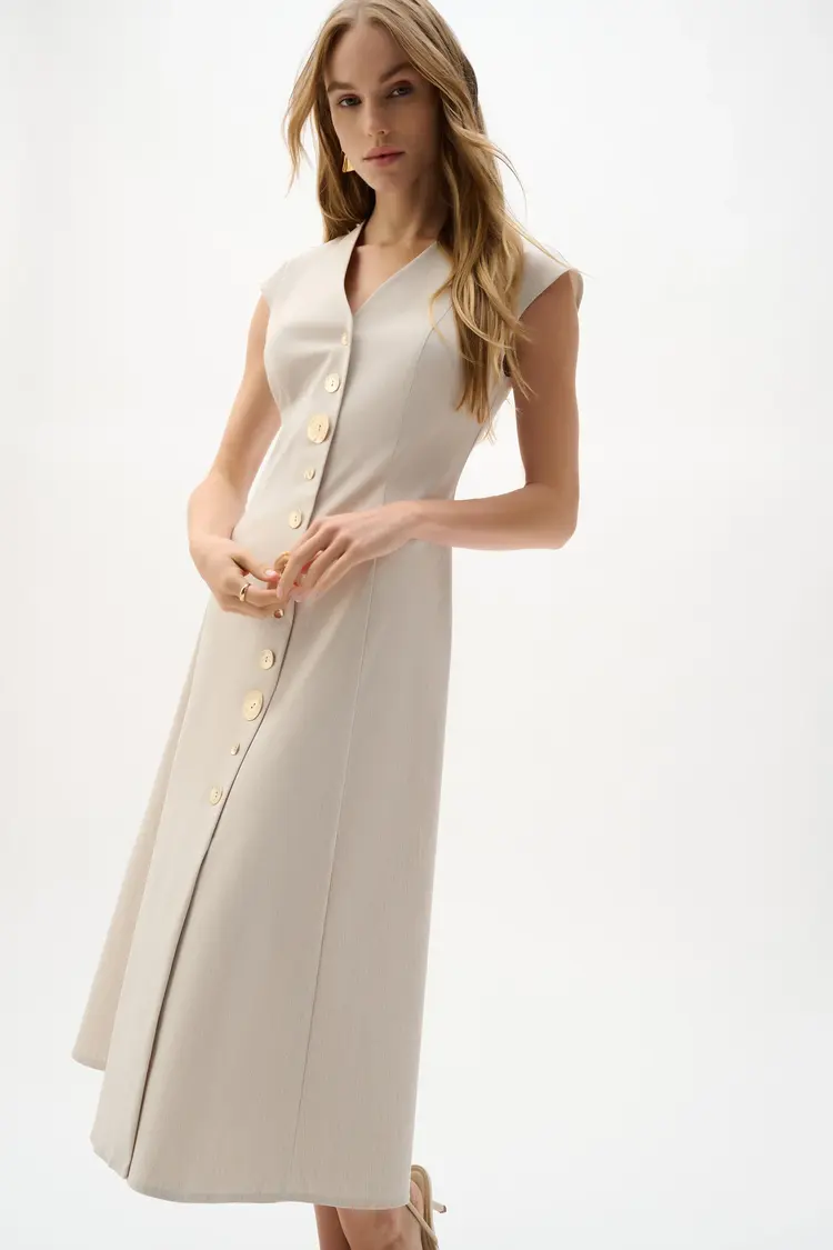 Joseph Ribkoff Joseph Ribkoff Melange Millennium Fit And Flare Dress 262129