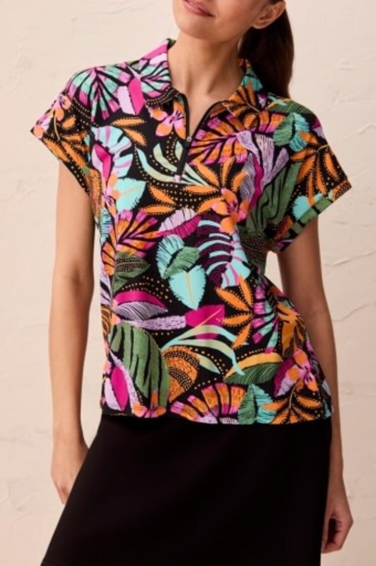 Tribal DOLMAN POLO TOP-2090O