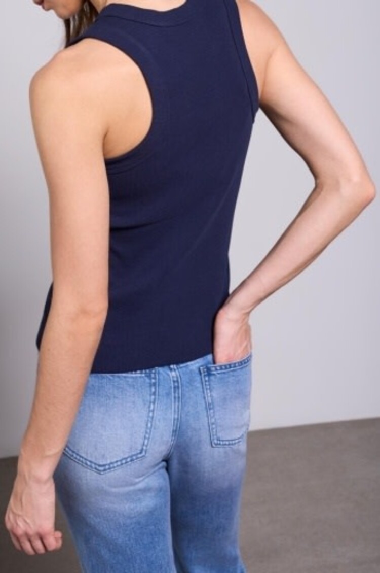 Tribal Tribal Racer Back Baby Rib Tank Top 5808O