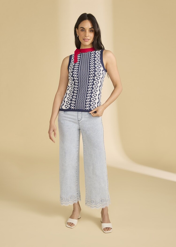 fdj FDJ Sleeveless Sweater 1102403