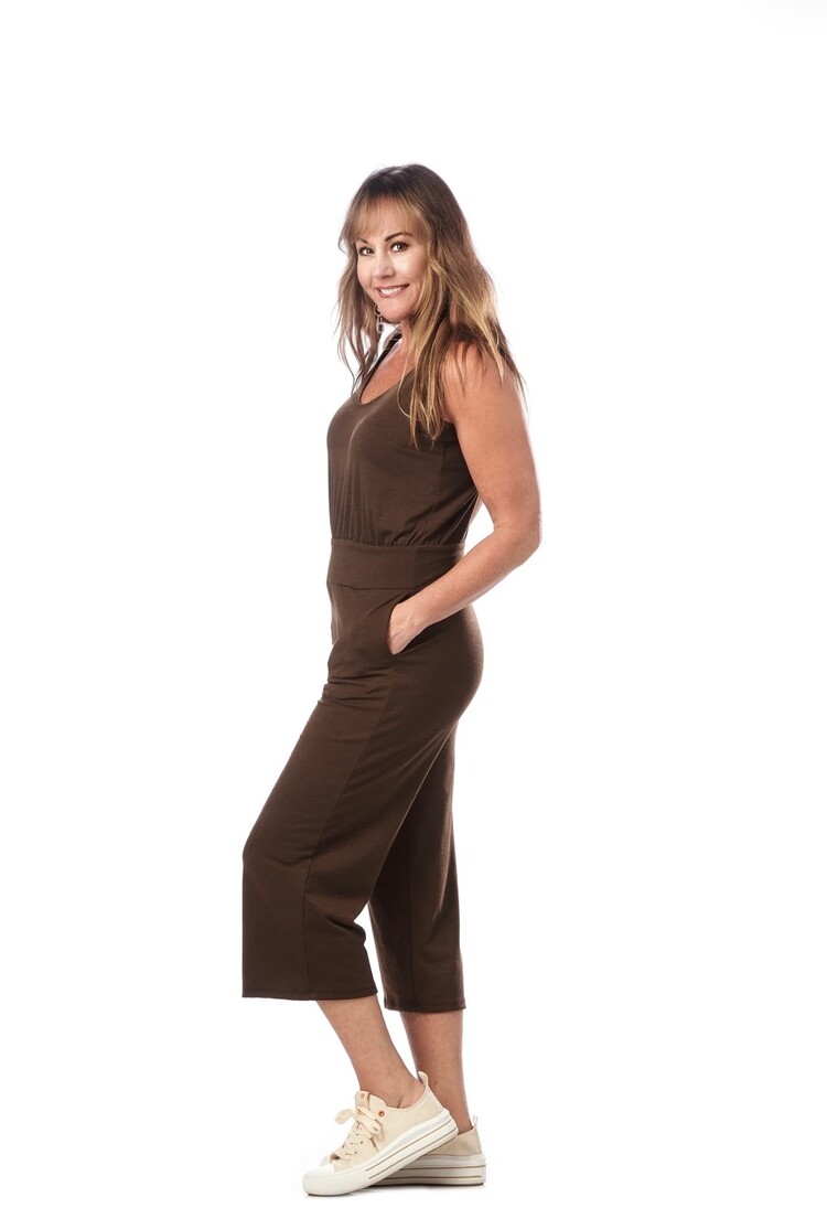 Rapz RAPZ Rayon Summer Capri Jumpsuit 4602