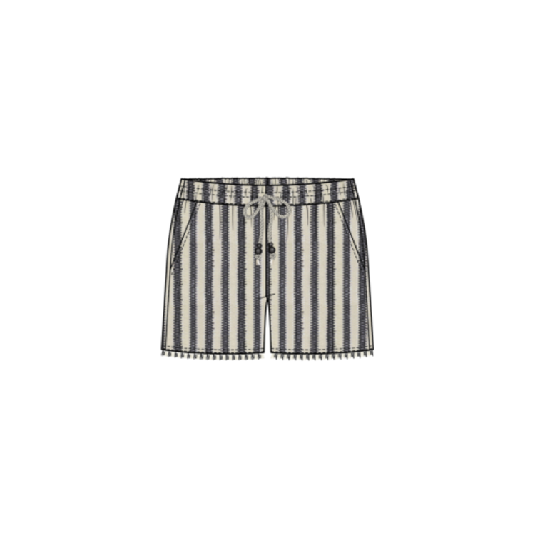 Tribal LINED PULL ON SHORT WITH DRAWCORD-3006O