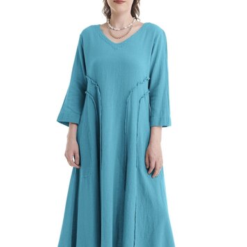 Oh My Gauze Oh My Gauze T-Shirt Dress VINEYARD