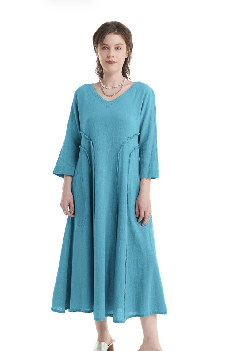 Oh My Gauze Oh My Gauze T-Shirt Dress VINEYARD
