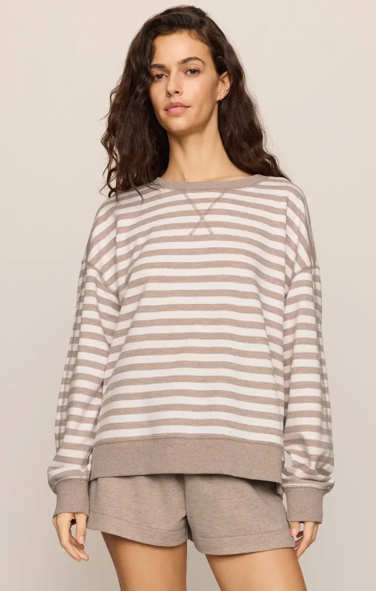 ZSUPPLY Z Supply Everyday Striped Crew Neck Sweater ZT263558