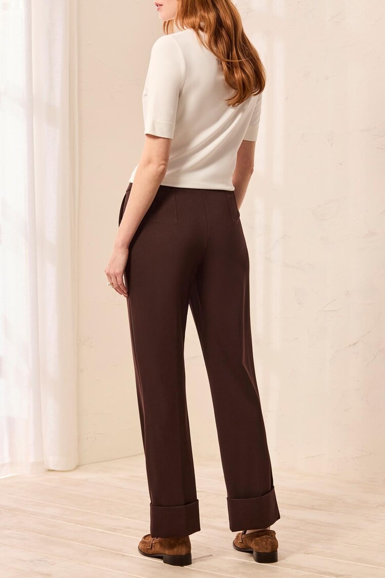 Tribal Tribal Flatten It Pull On Ankle Pant W/ Cuffs 3149O