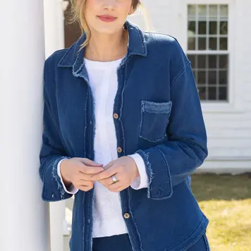 Escape Escape Anywhere Button Up Shacket 28095