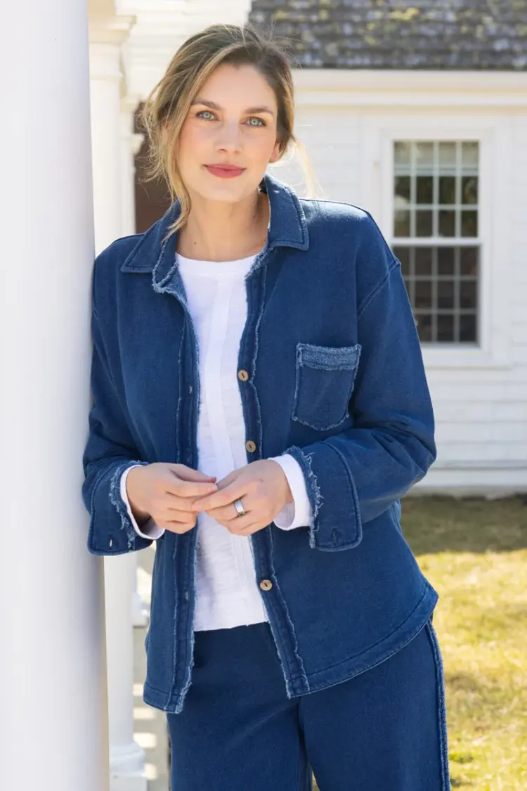 Escape Escape Anywhere Button Up Shacket 28095