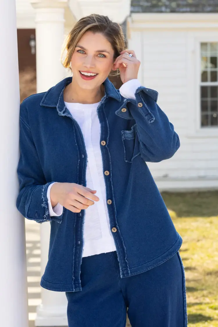 Escape Escape Anywhere Button Up Shacket 28095