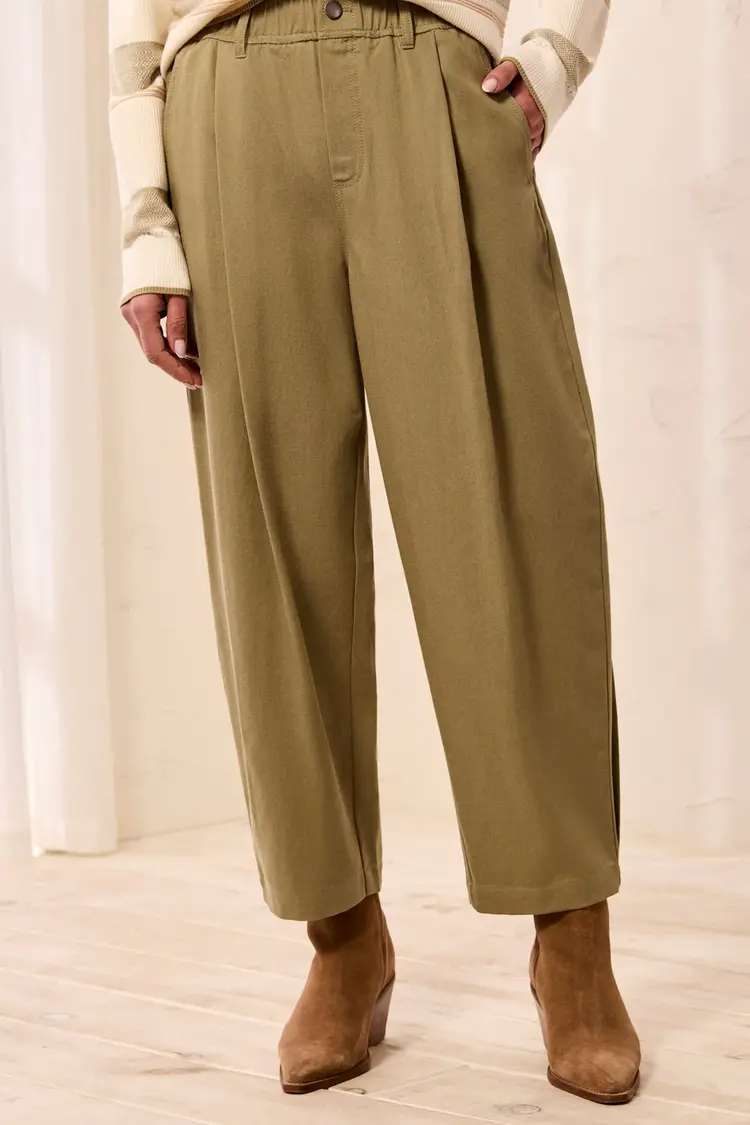 Tribal Tribal High Rise Pull On Ankle Pant 3255O