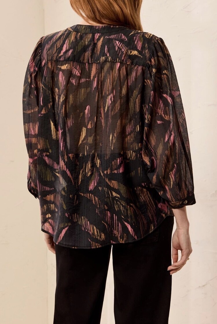 Tribal Tribal 5539O Dolman Sleeve Wide Blouse