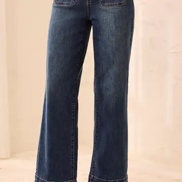 Tribal Tribal Sophia Curvy Super Straight Ankle Denim 6231O