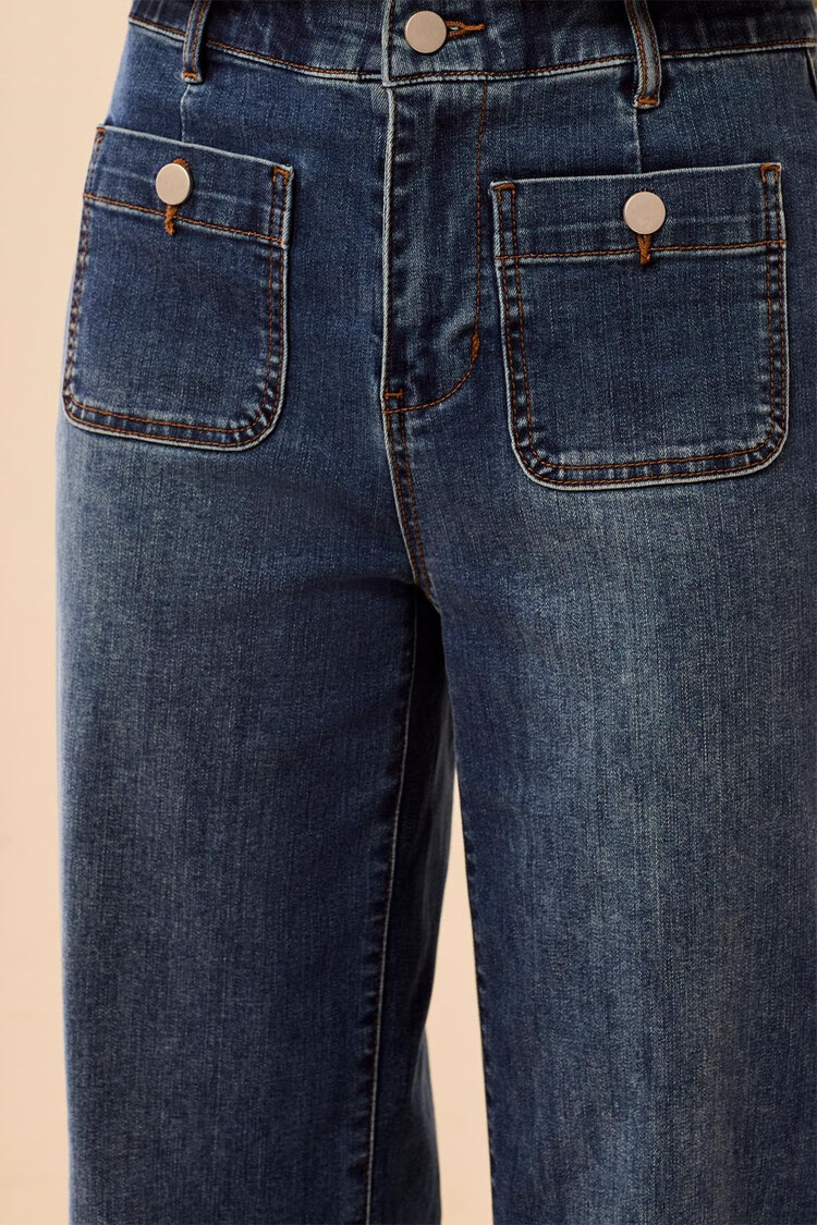 Tribal Tribal Sophia Curvy Super Straight Ankle Denim 6231O