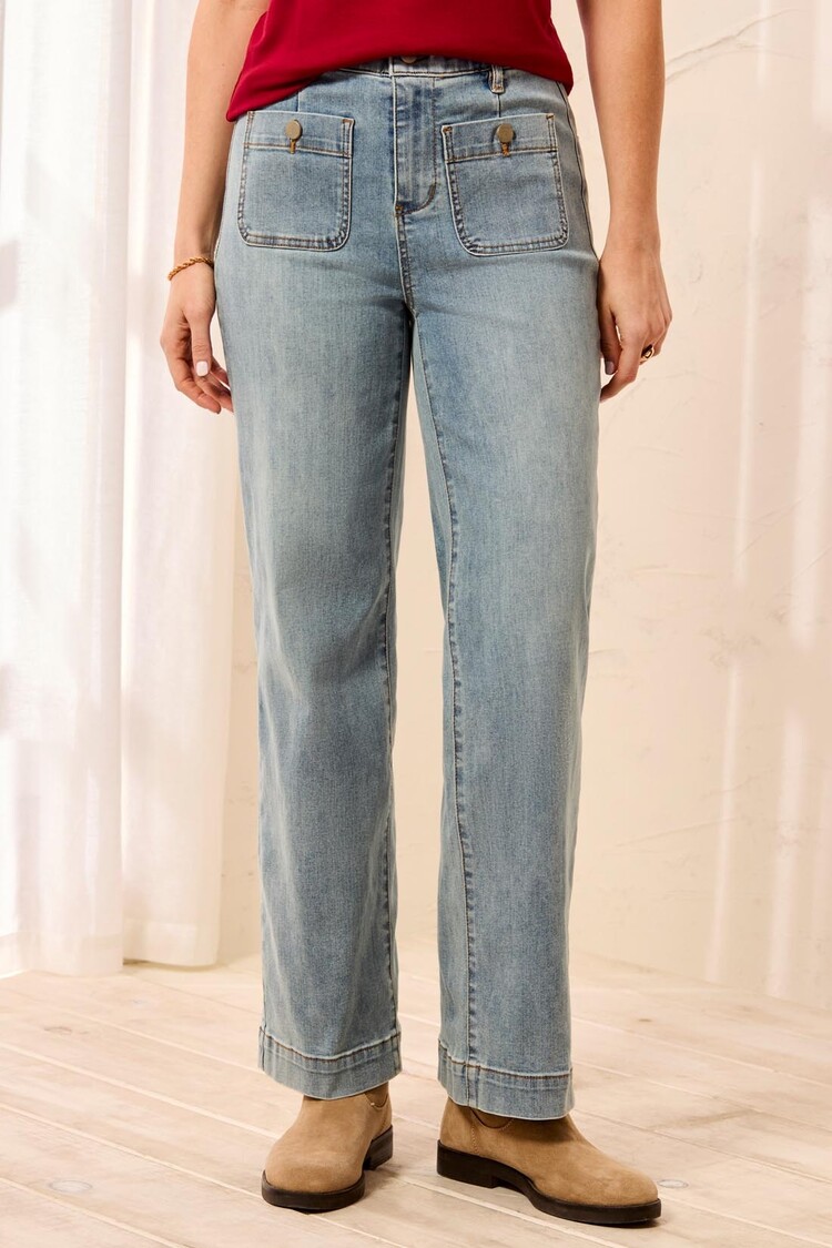 Tribal Tribal Sophia Curvy Super Straight Ankle Denim 6231O