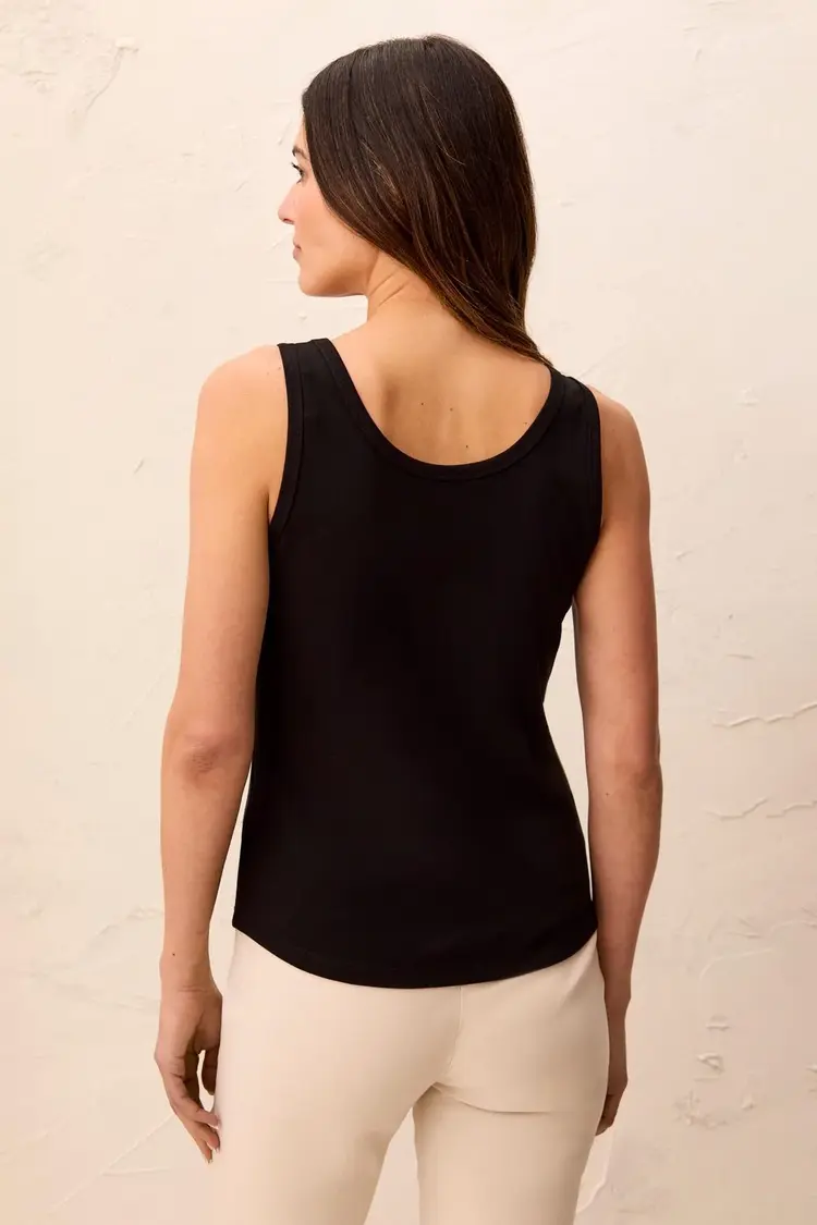 Tribal Tribal Scoop Neck Cami With Shirttail 3281O