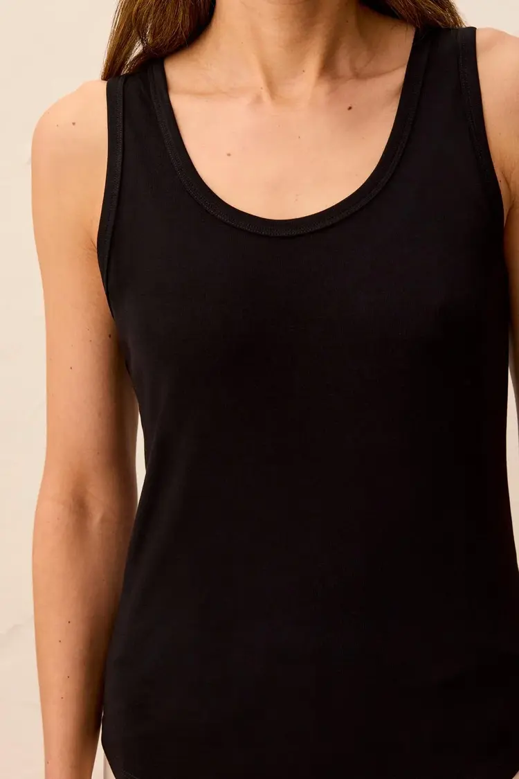 Tribal Tribal Scoop Neck Cami With Shirttail 3281O