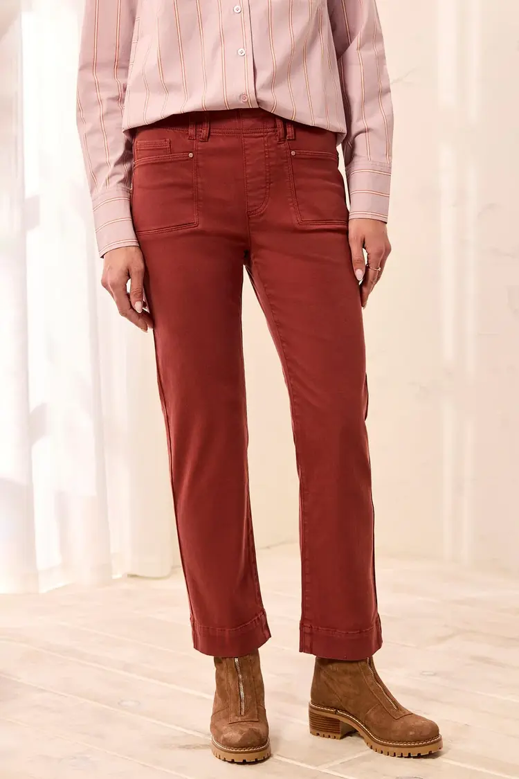 Tribal Tribal 5 PKT Pull On Ankle Pant 3160O