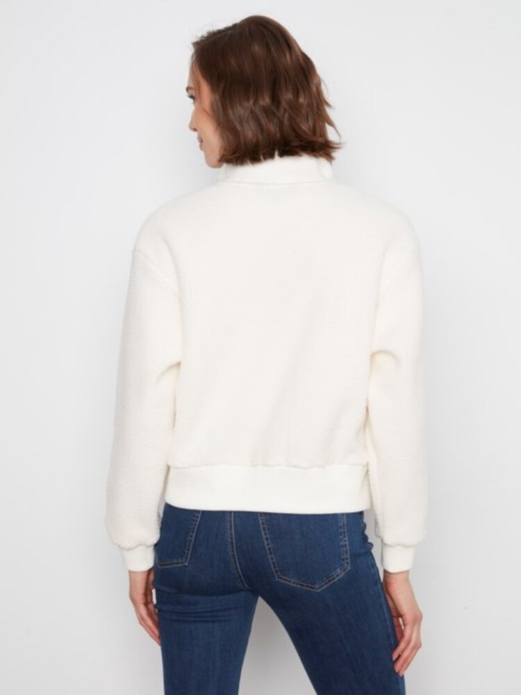 Charlie B Charlie B half zip fleece C6443