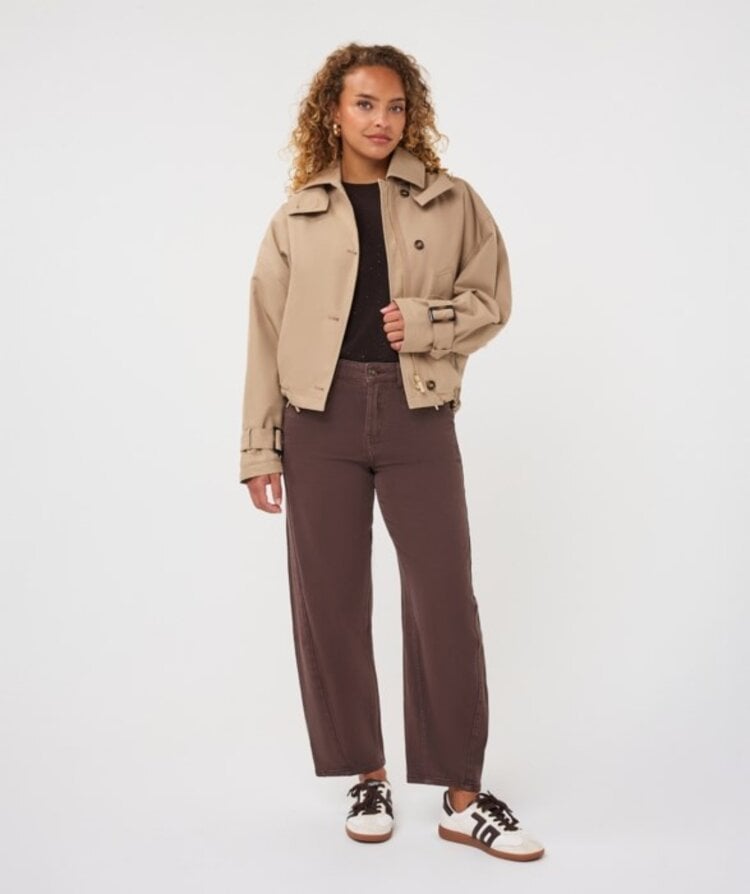 Esqualo Esqualo Short Trench  Coat F2637504
