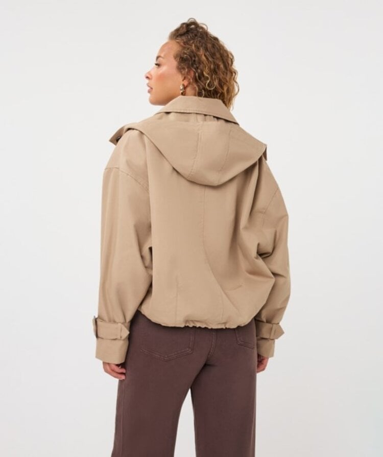 Esqualo Esqualo Short Trench  Coat F2637504