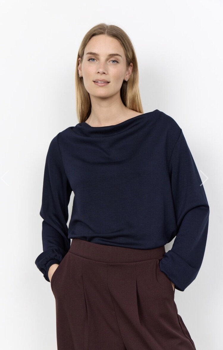 Soya Concept Soya Concept Boat Neck Top 27854