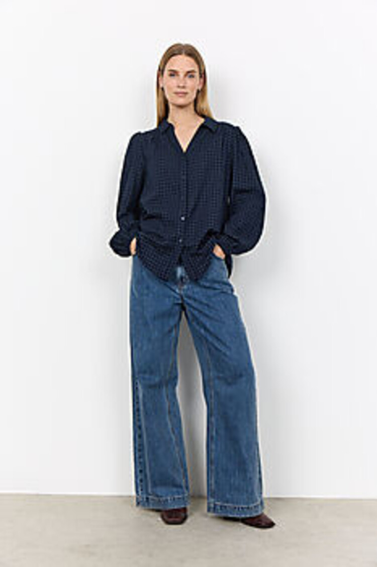 Soya Concept Soya Concept Button Up Top 42014