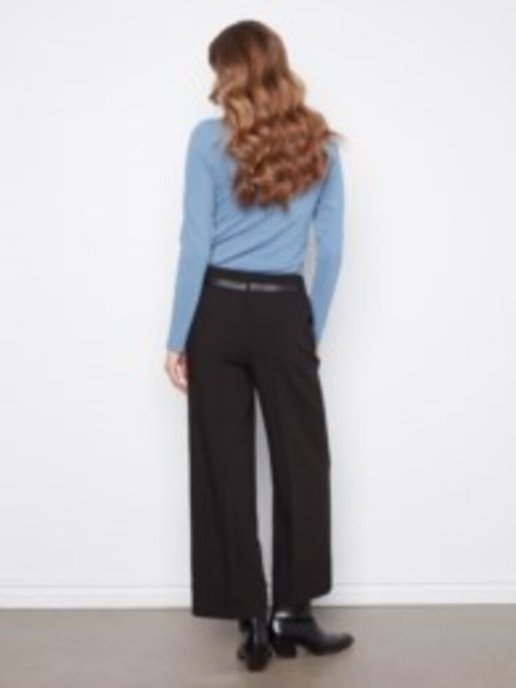 Charlie B Charlie B Dressy Casual Belted Pant C5809