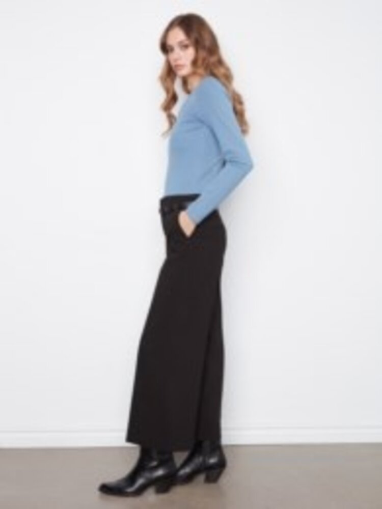 Charlie B Charlie B Dressy Casual Belted Pant C5809