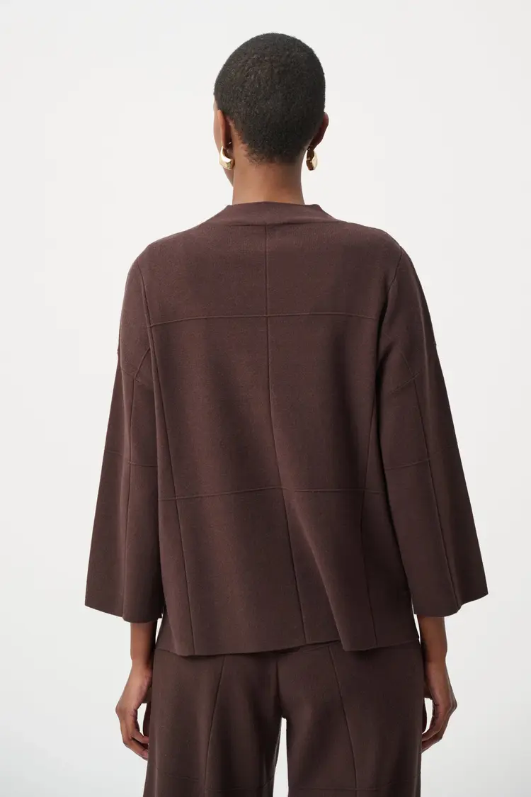 Joseph Ribkoff Joseph Ribkoff Brushed Viscose Straight Sweater with Mock Neck 261981F26