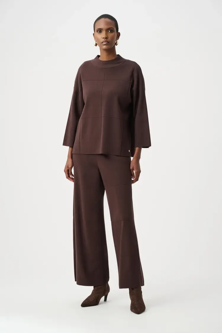 Joseph Ribkoff Joseph Ribkoff Brushed Viscose Straight Sweater with Mock Neck 261981F26