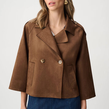 Joseph Ribkoff Joseph Ribkoff Scuba Suede Boxy Jacket 263000