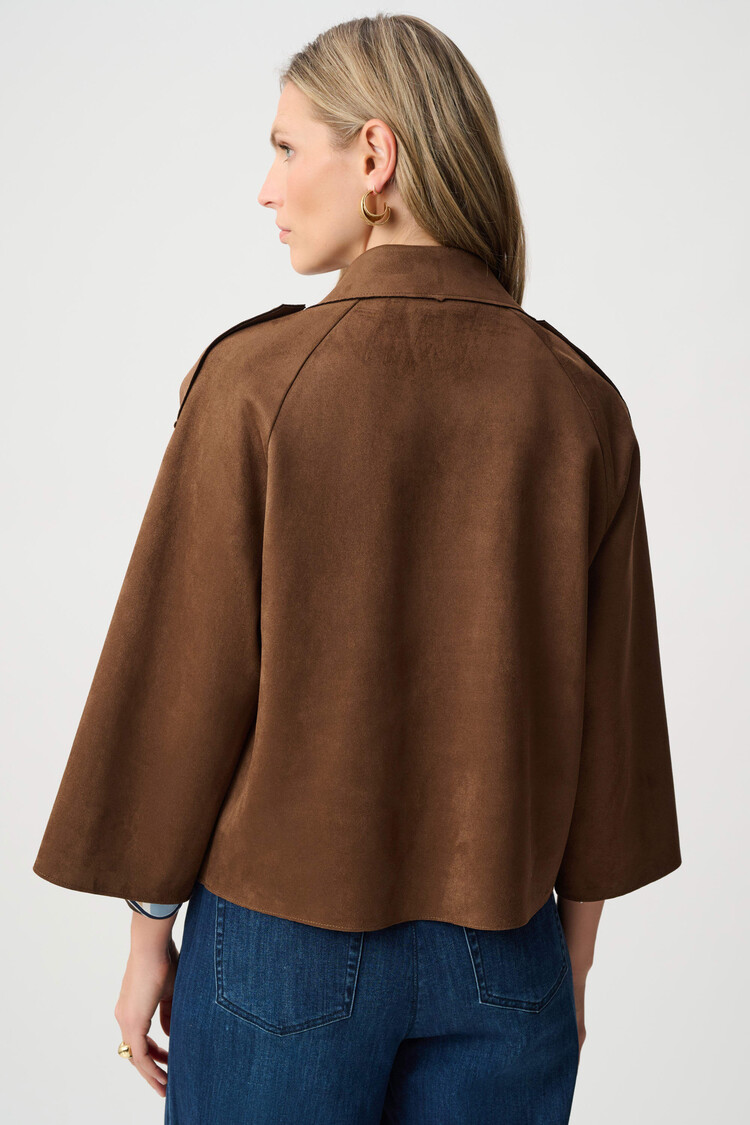 Joseph Ribkoff Joseph Ribkoff Scuba Suede Boxy Jacket 263000