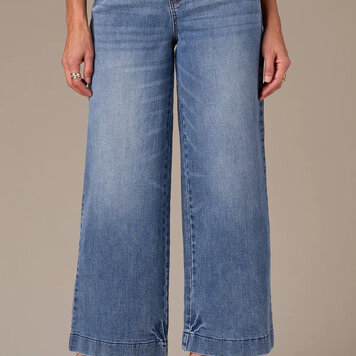 Wit&Wisdom Wit&Wisdom Wyatt Sky Rise V Pocket Wide Leg P25981YME