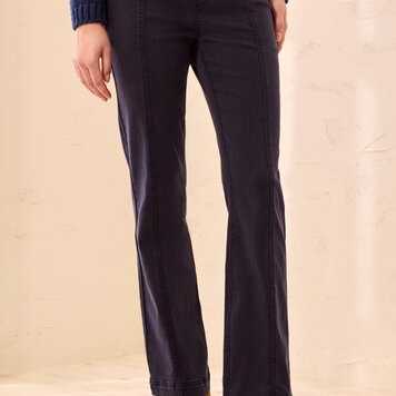 Tribal Tribal Pull On Pant With Front Leg Seams 3216O