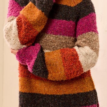 Tribal Tribal Long Sleeve Turtle Neck Sweater 3264O