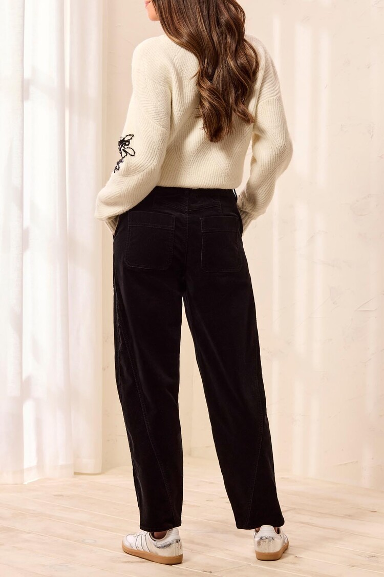 Tribal Tribal Front Fly Ankle Pant with Button 2323O