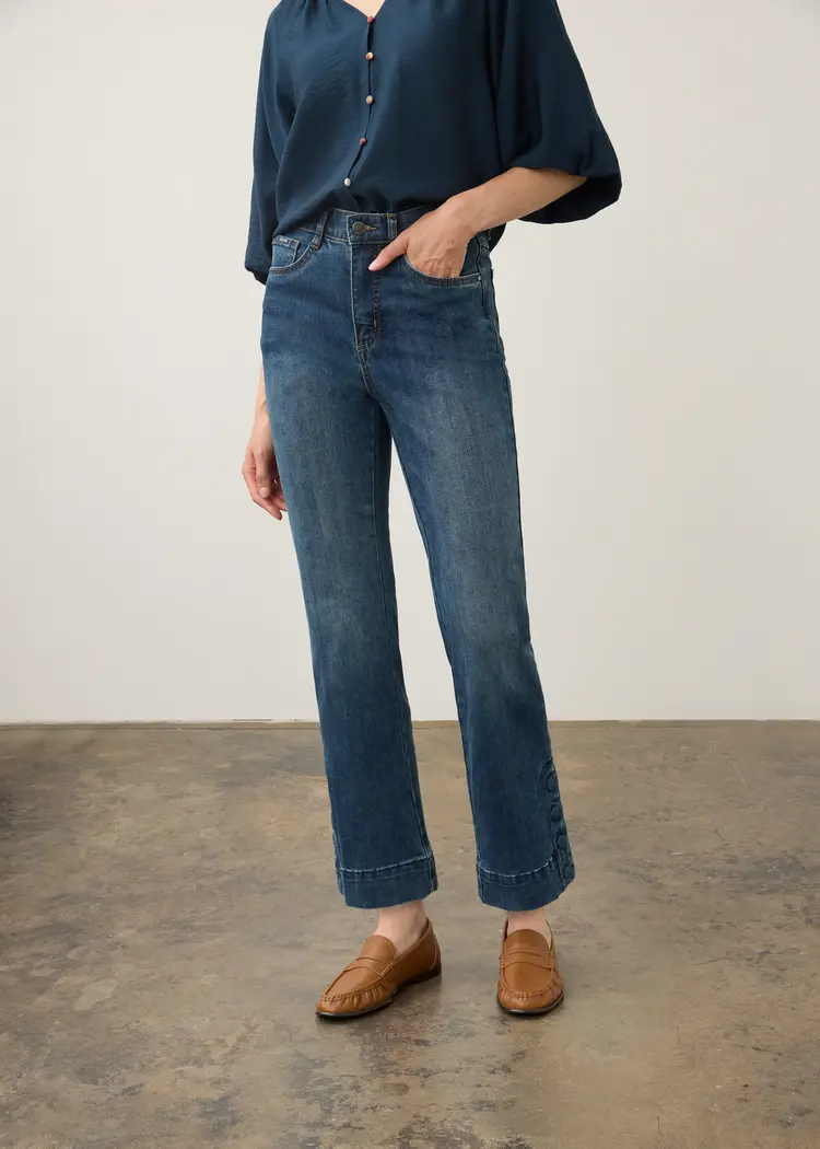 French Dressing Jeans FDJ Suzanne Boot Ankle Jeans 6854779
