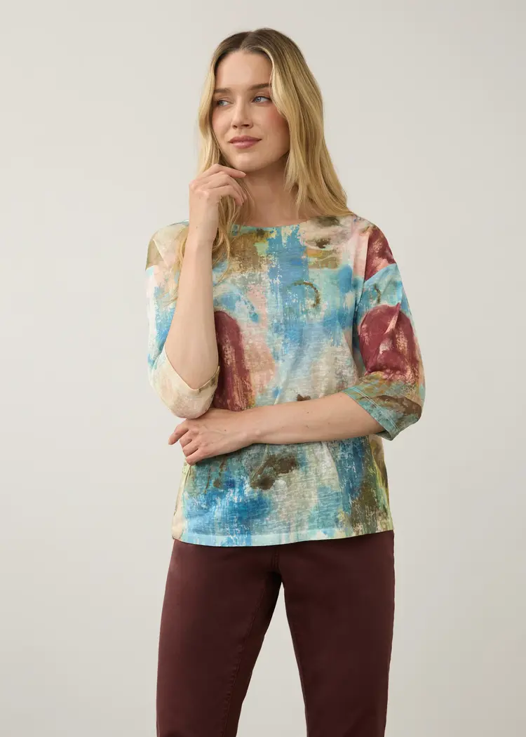French Dressing Jeans FDJ Drop Shoulder Top Ophelia 3279451
