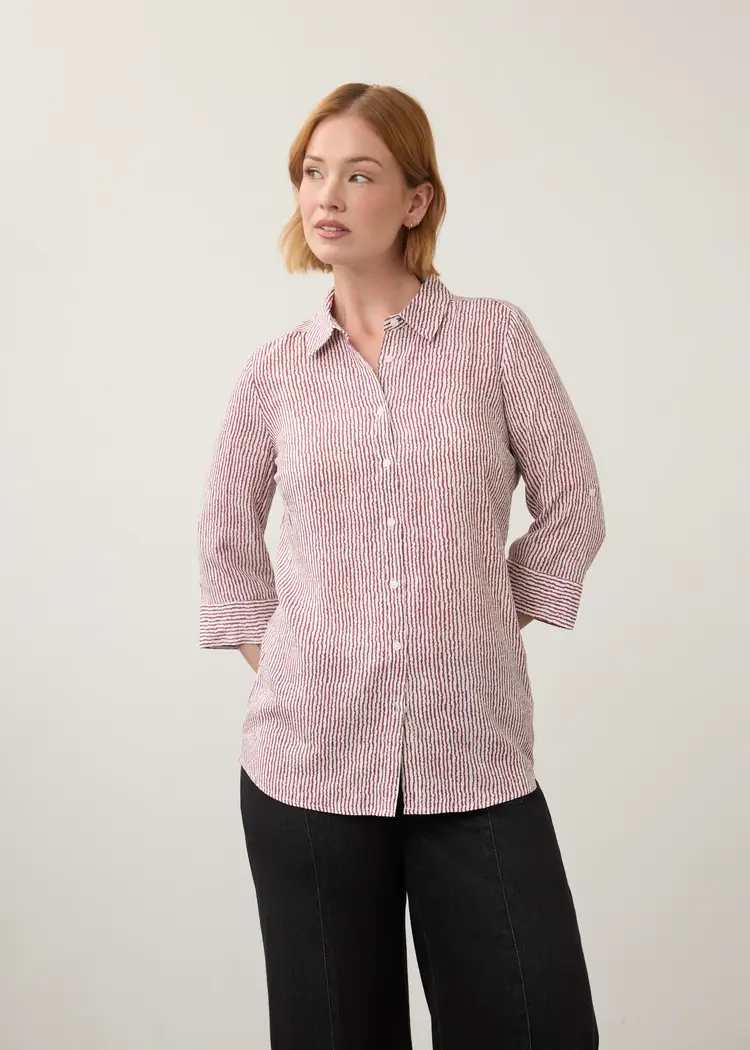 French Dressing Jeans FDJ Long Sleeve Stripe Tunic 7386397
