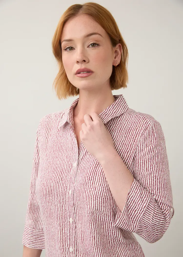 French Dressing Jeans FDJ Long Sleeve Stripe Tunic 7386397
