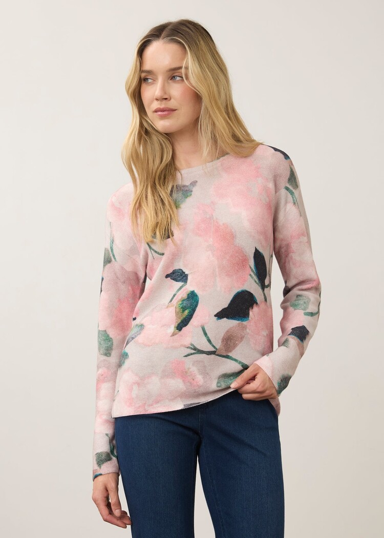 French Dressing Jeans FDJ Long Sleeve Printed Sweater 1788314