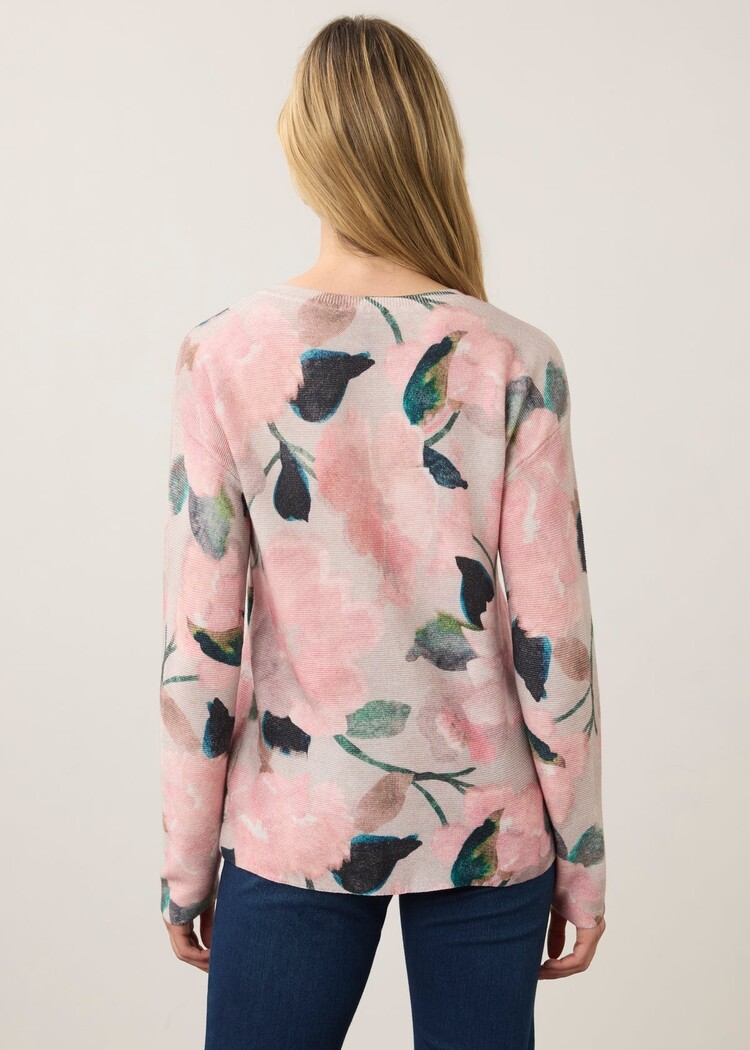 French Dressing Jeans FDJ Long Sleeve Printed Sweater 1788314