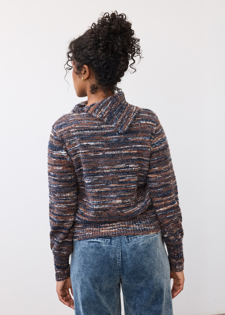 French Dressing Jeans FDJ Envelope Collar Sweater 1085874