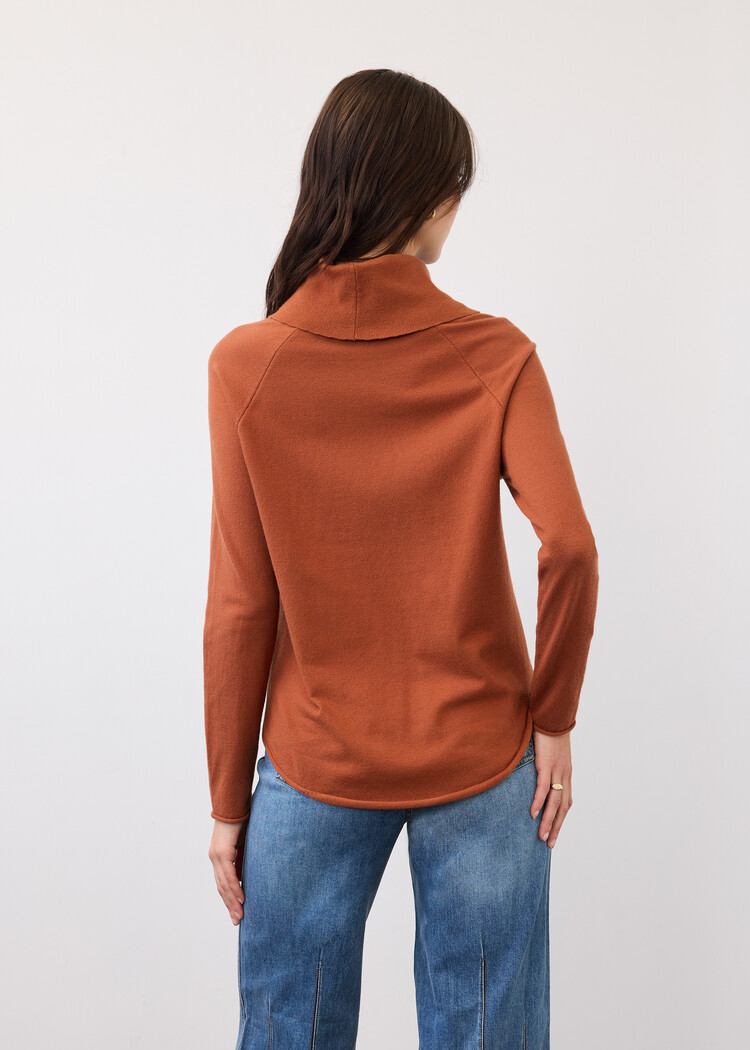French Dressing Jeans FDJ Cowl Neck Sweater 1492212